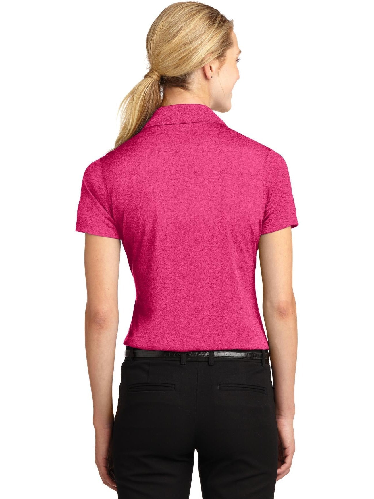 Sport-Tek Ladies Heather Contender Polo