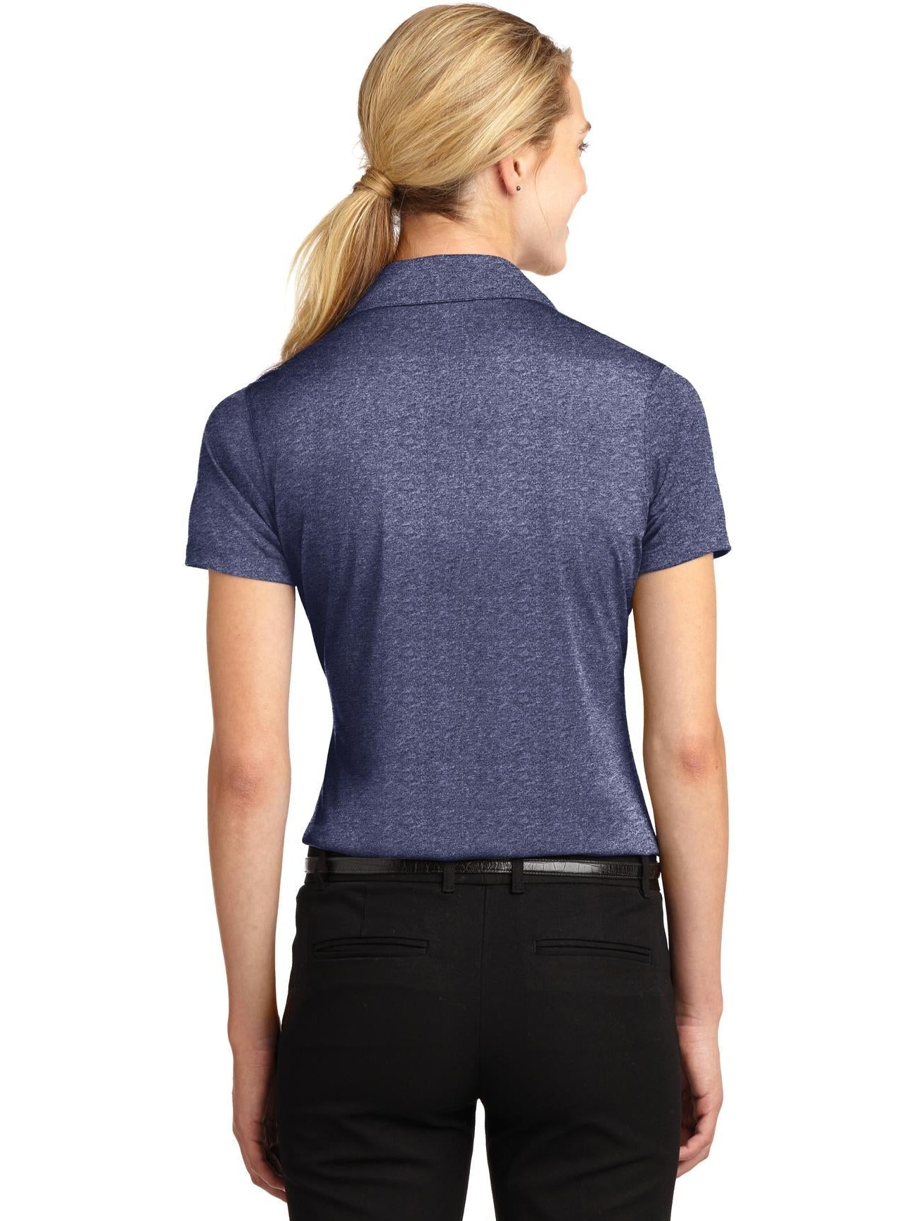 Sport-Tek Ladies Heather Contender Polo