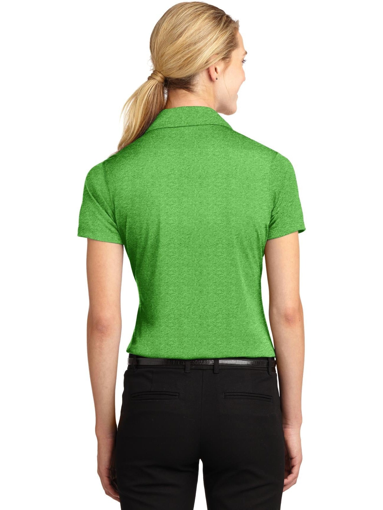 Sport-Tek Ladies Heather Contender Polo