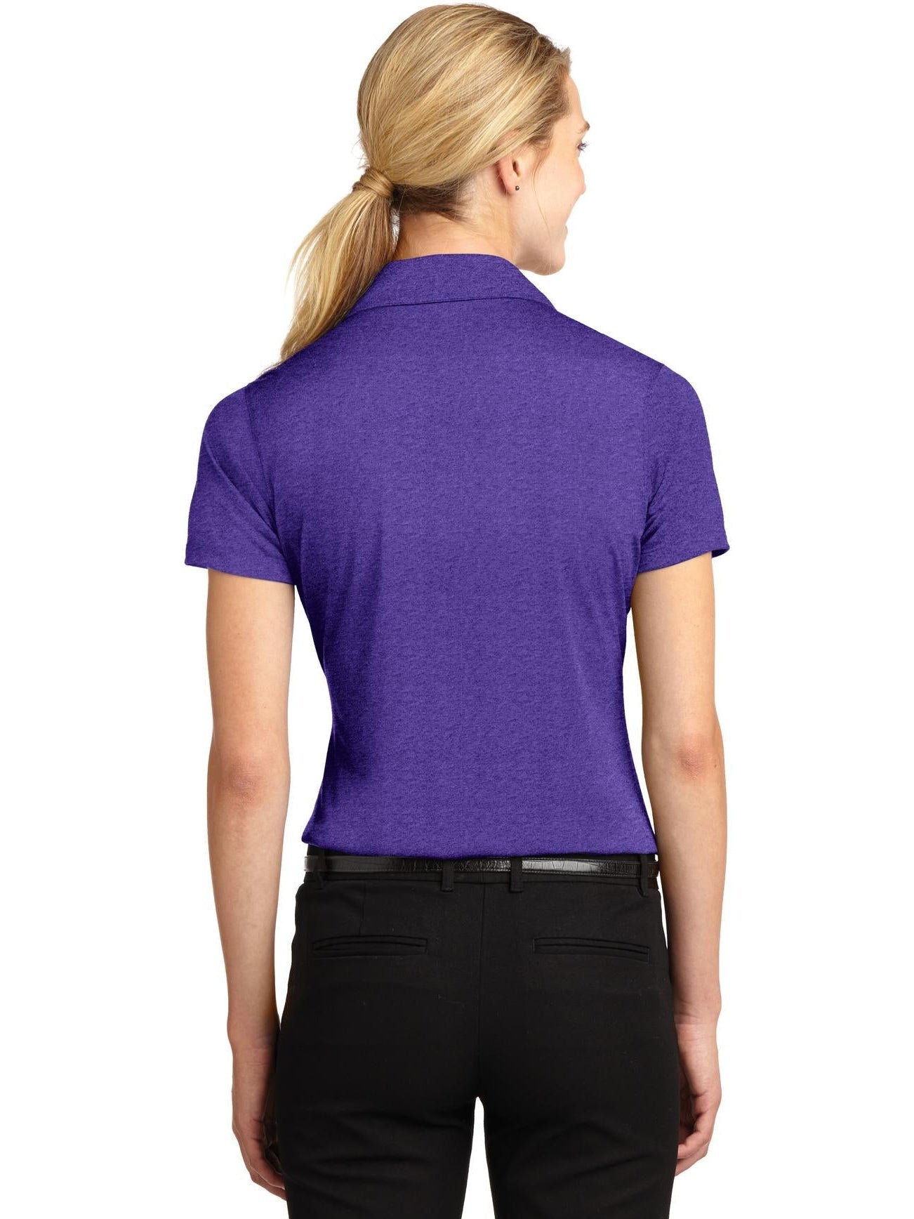 Sport-Tek Ladies Heather Contender Polo
