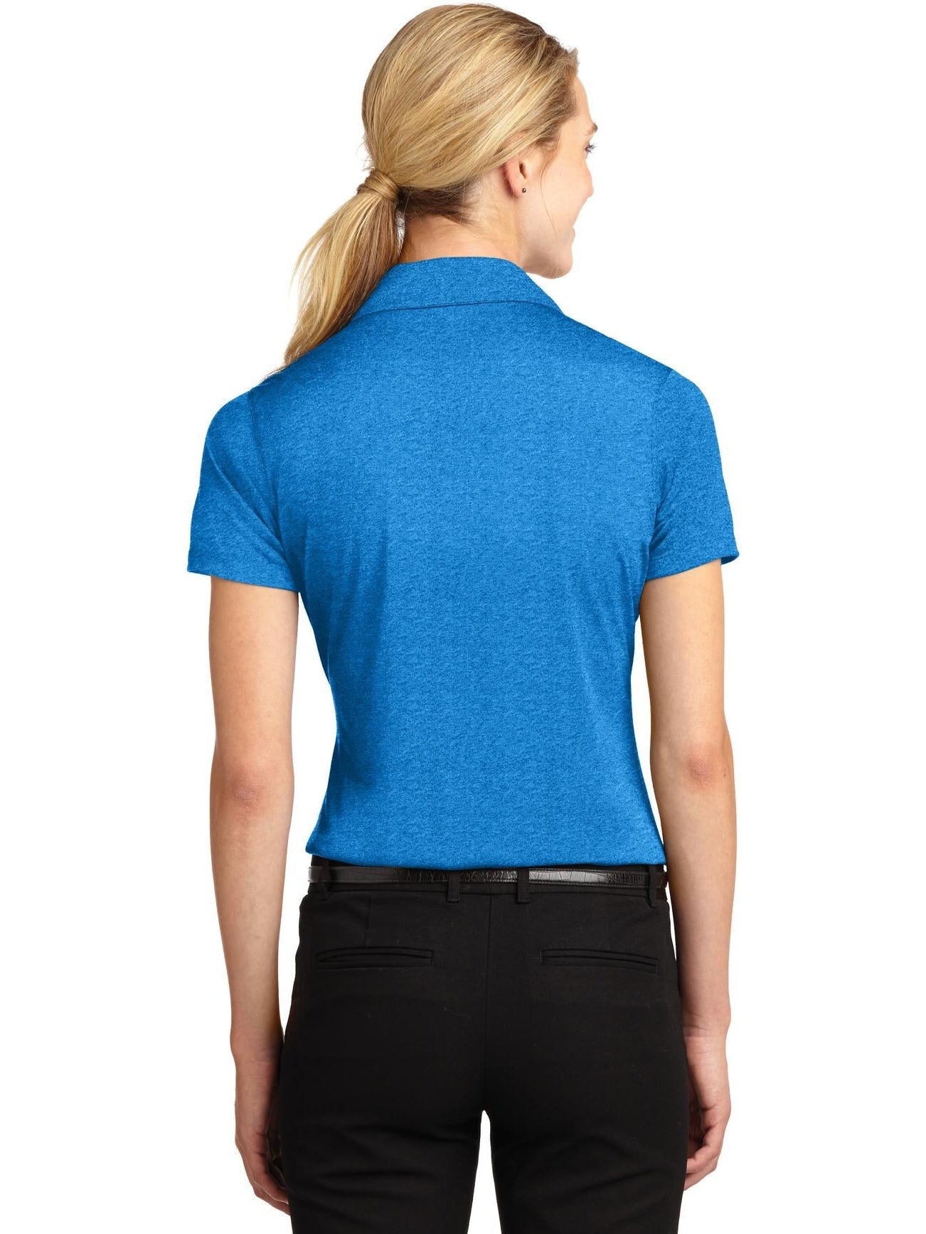 Sport-Tek Ladies Heather Contender Polo