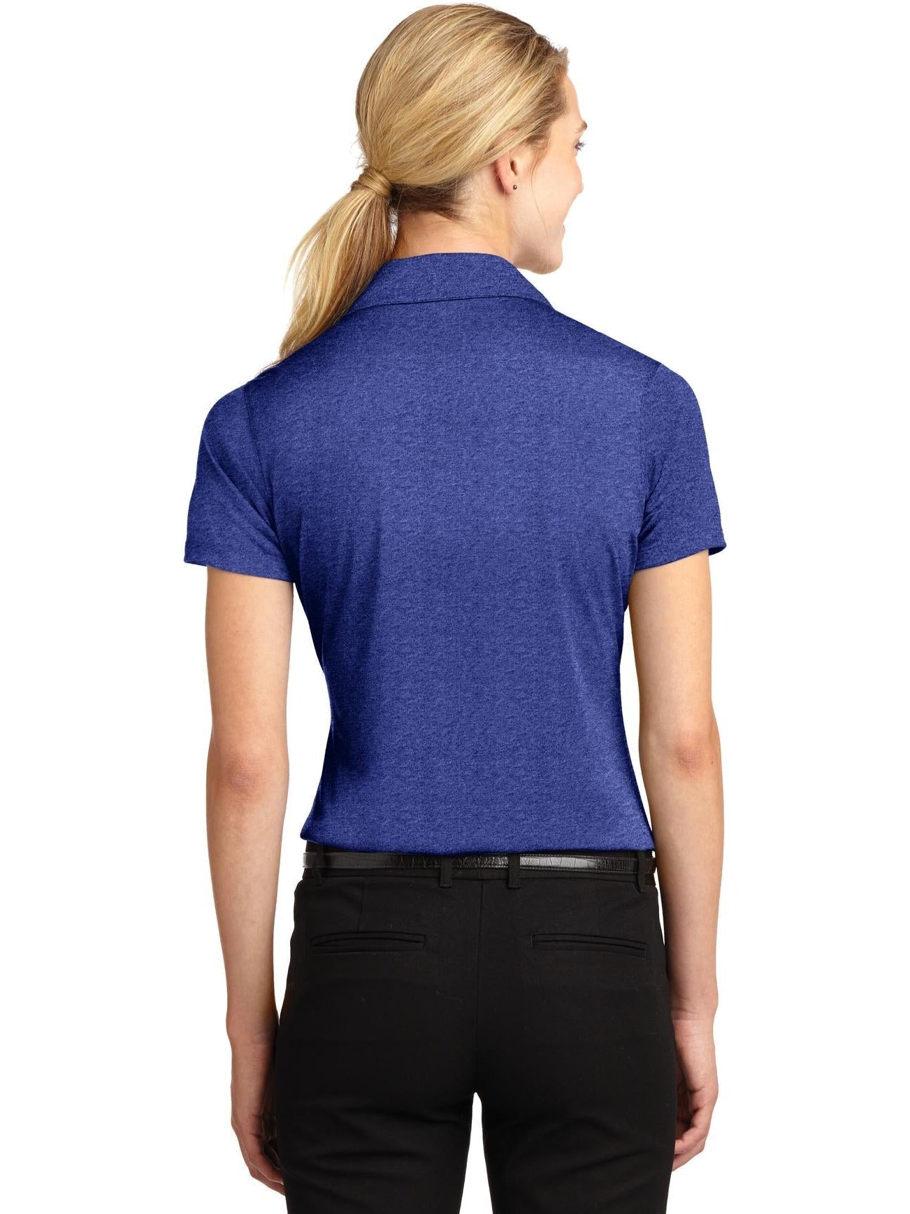 Sport-Tek Ladies Heather Contender Polo