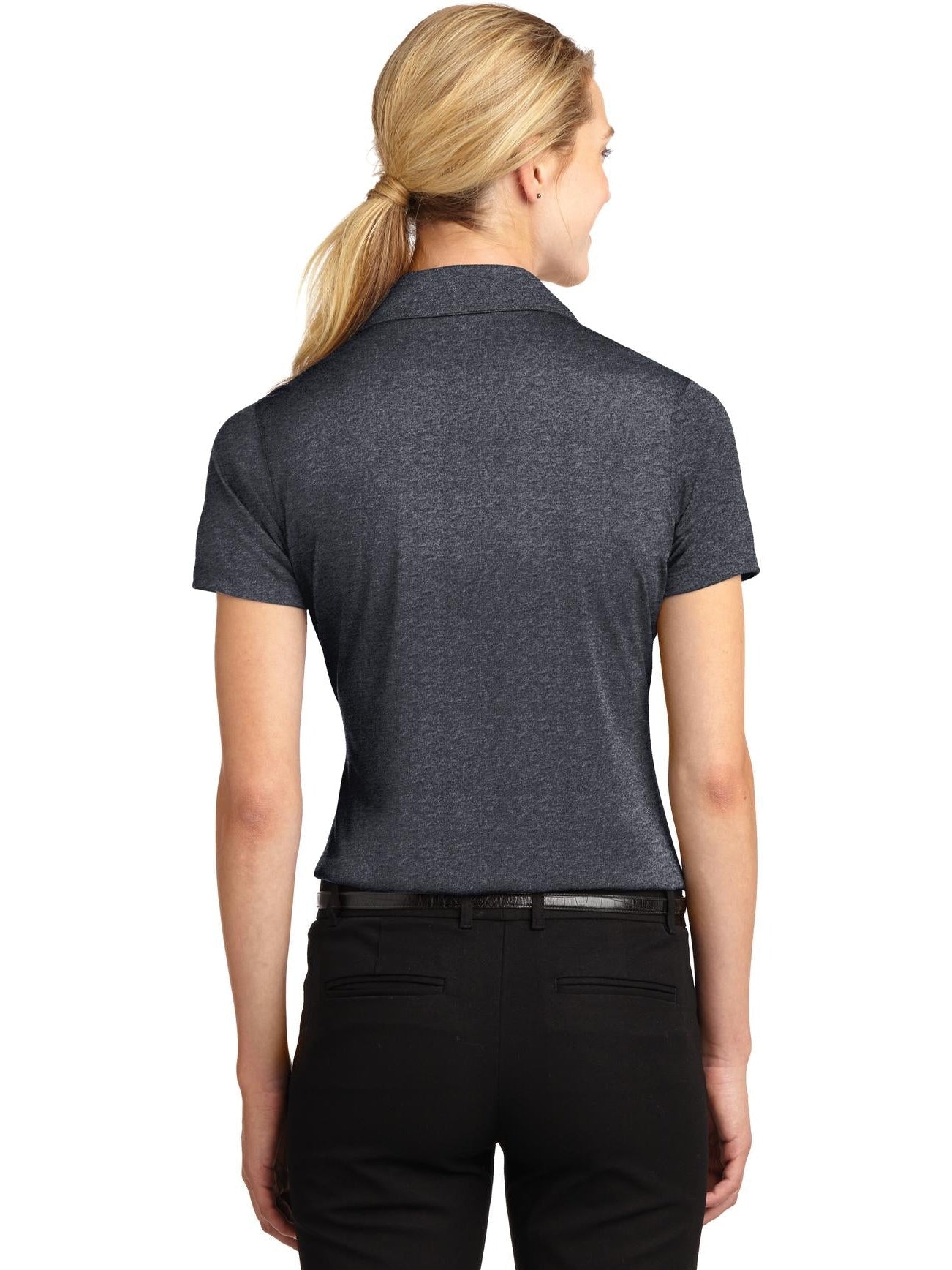 Sport-Tek Ladies Heather Contender Polo