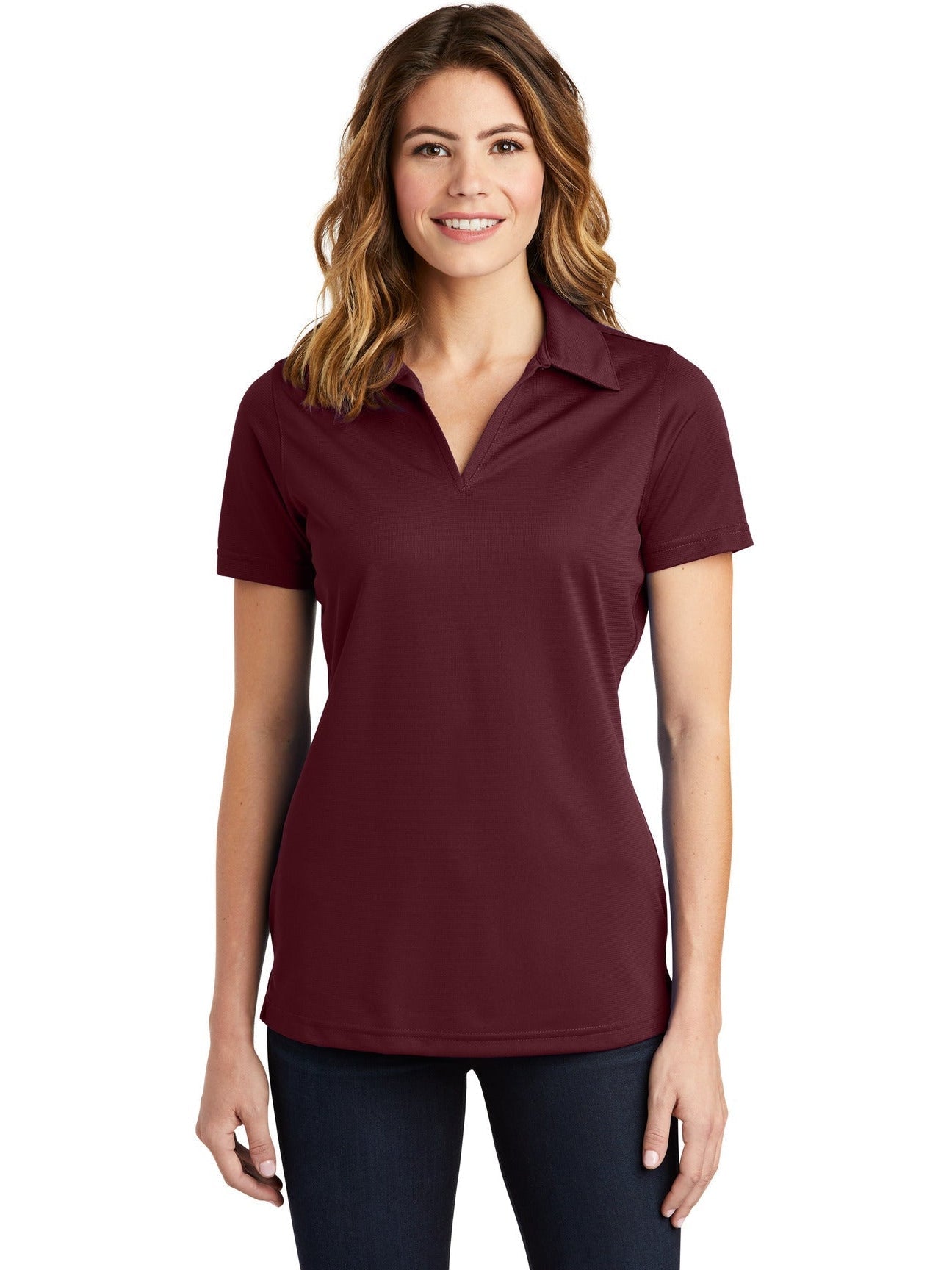 Sport-Tek Ladies PosiCharge Active Textured Polo