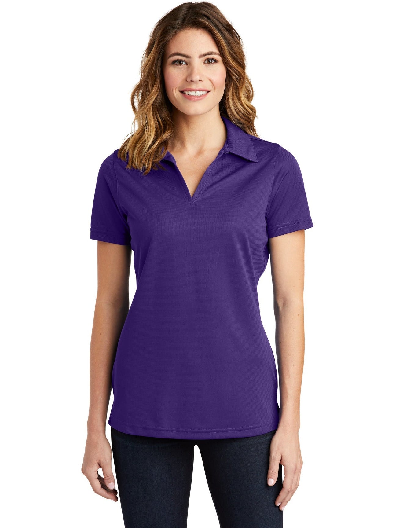 Sport-Tek Ladies PosiCharge Active Textured Polo