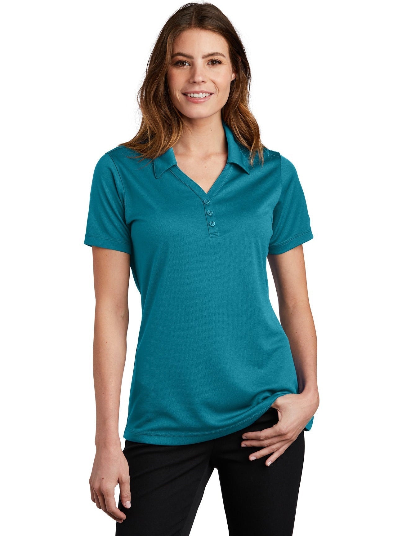 Sport-Tek Ladies PosiCharge Micro-Mesh Polo