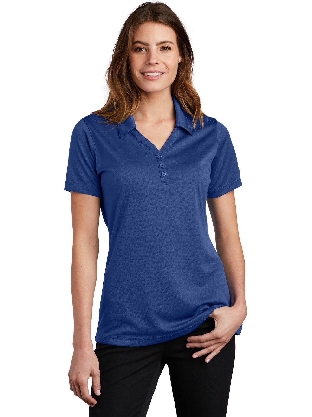 Sport-Tek Ladies PosiCharge Micro-Mesh Polo