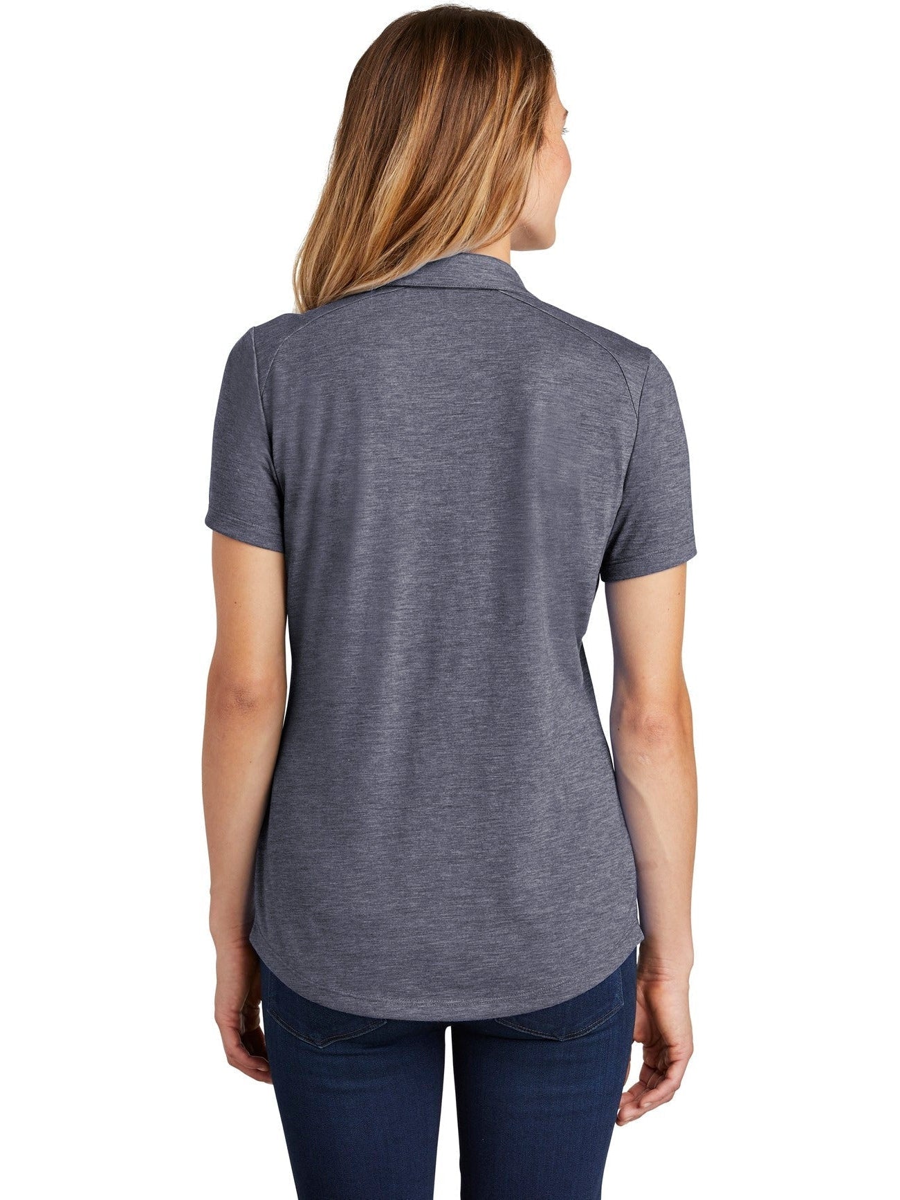 Sport-Tek Ladies PosiCharge Tri-Blend Wicking Polo