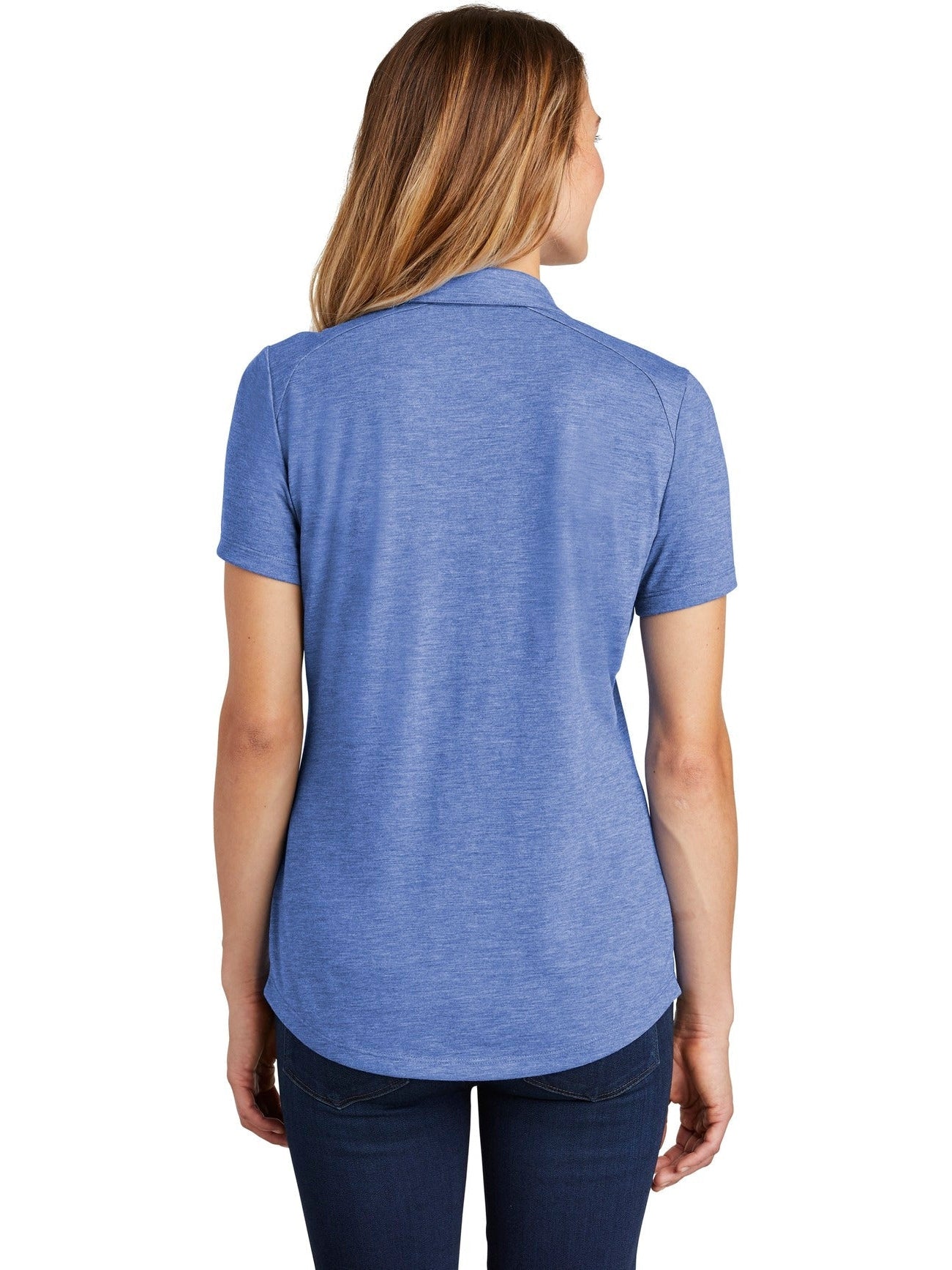Sport-Tek Ladies PosiCharge Tri-Blend Wicking Polo