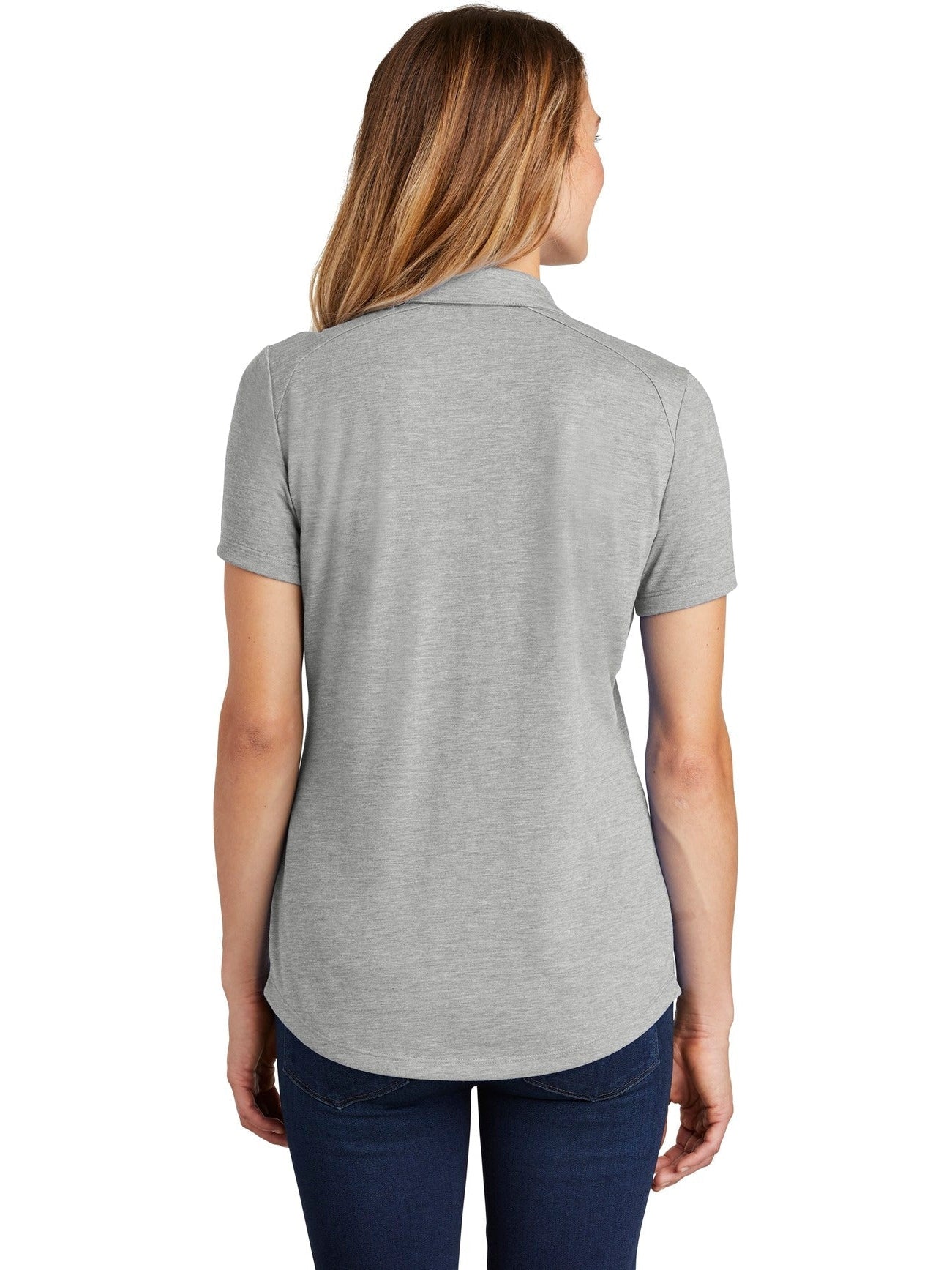 Sport-Tek Ladies PosiCharge Tri-Blend Wicking Polo