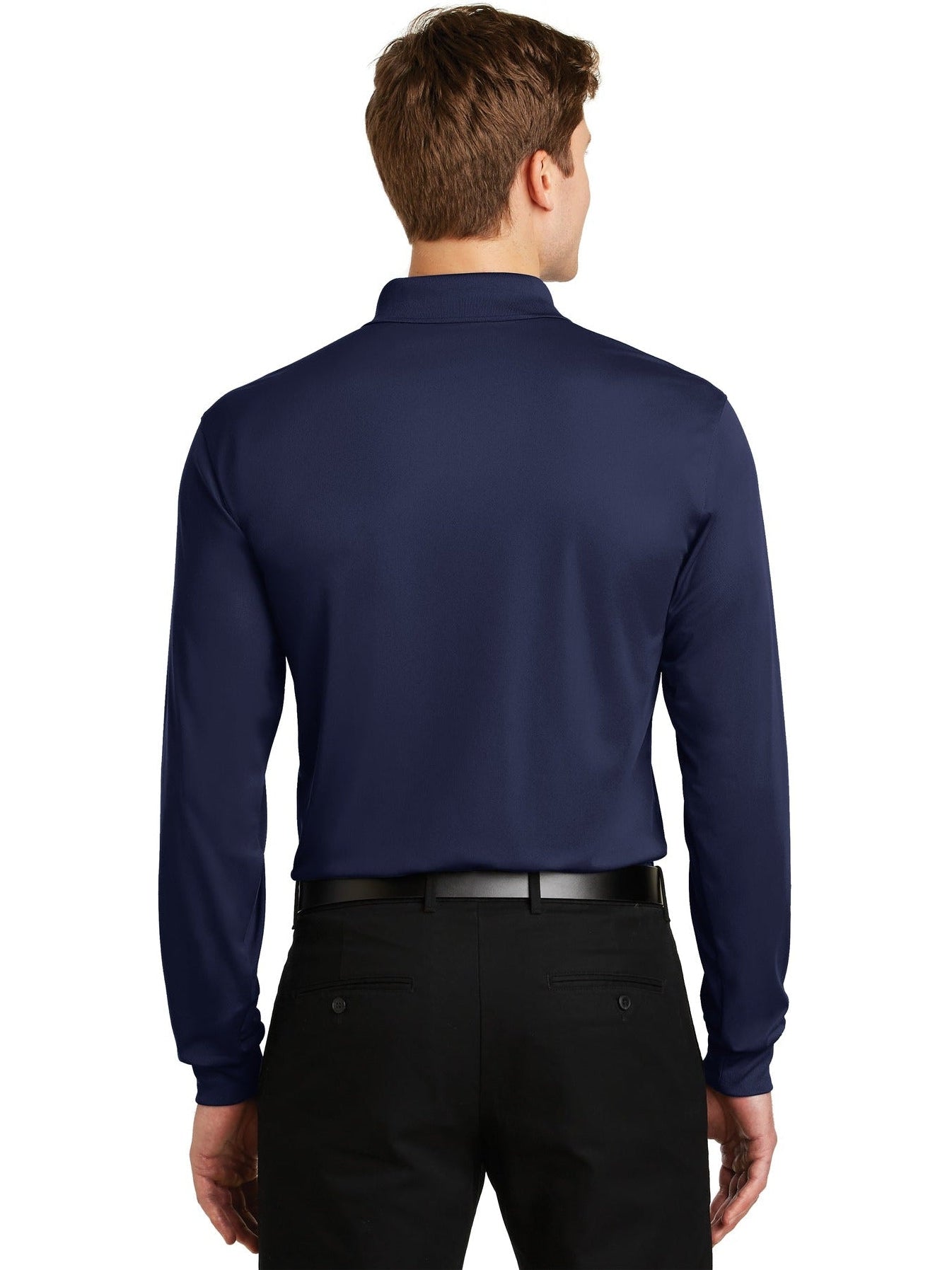 Sport-Tek Long Sleeve Micropique Sport-Wick Polo