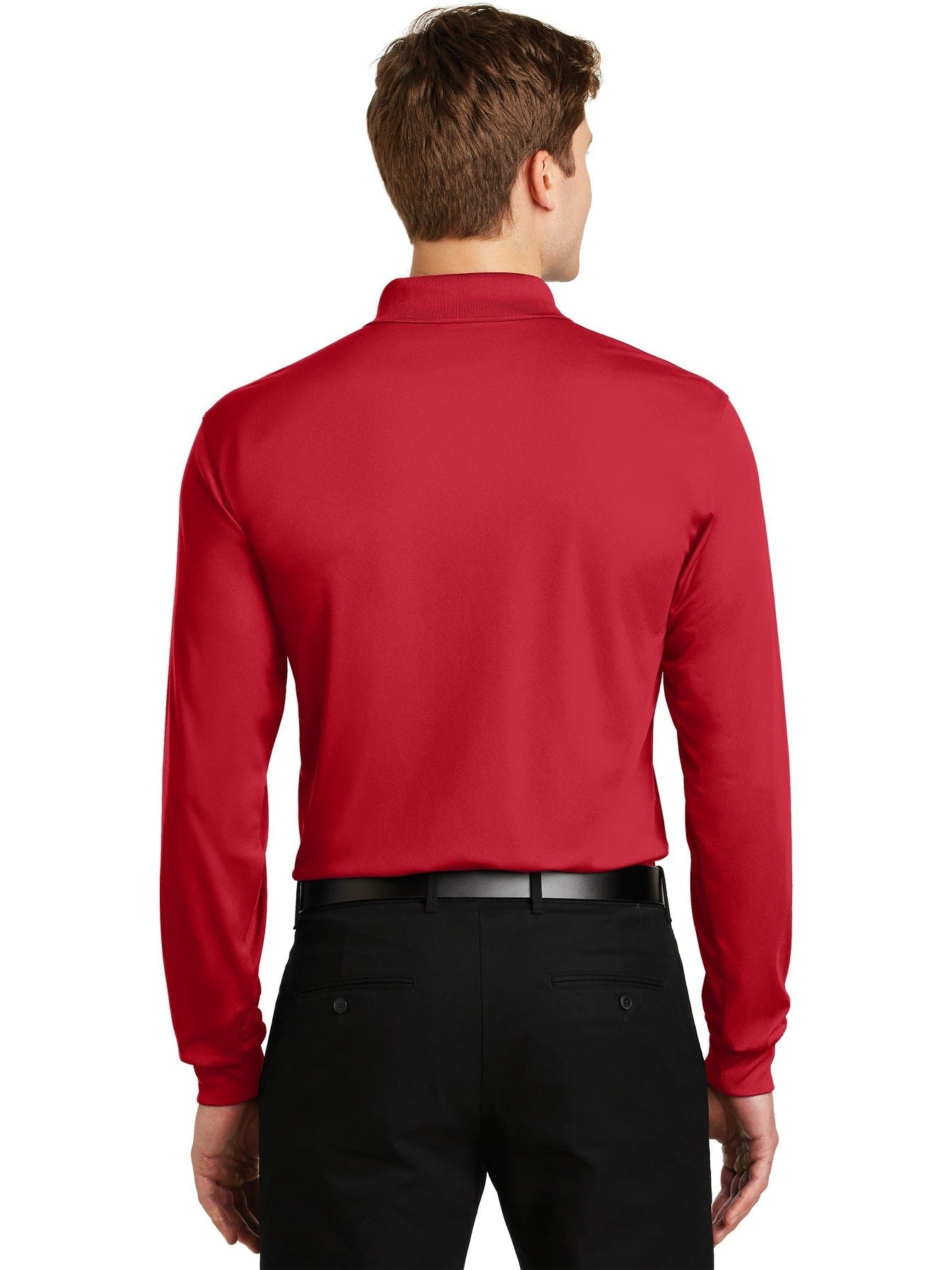 Sport-Tek Long Sleeve Micropique Sport-Wick Polo