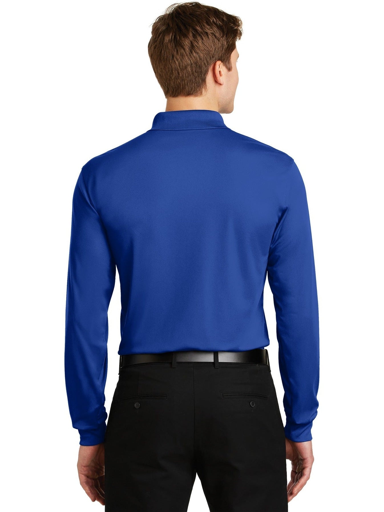 Sport-Tek Long Sleeve Micropique Sport-Wick Polo