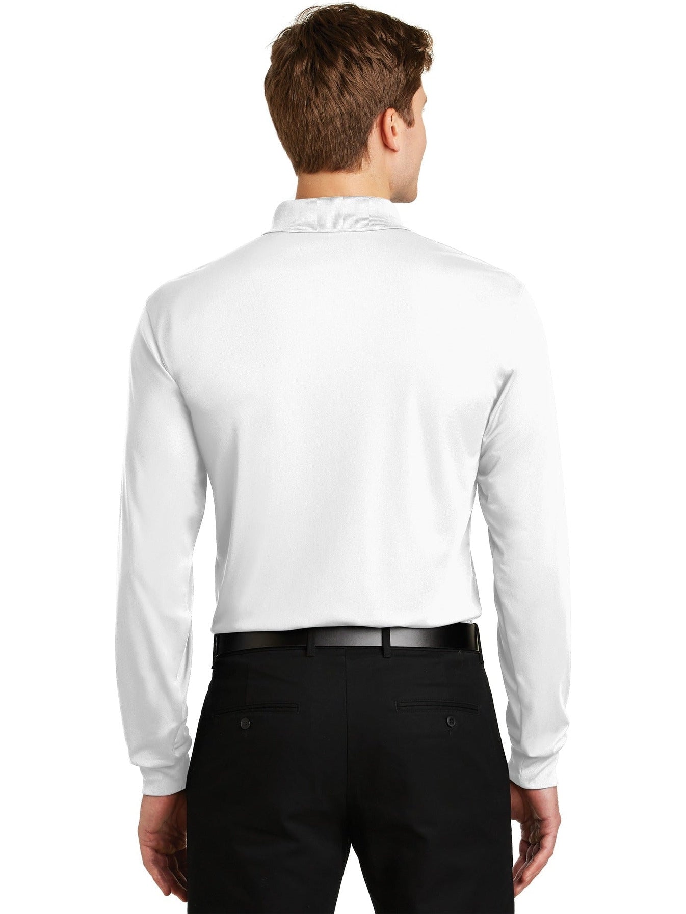 Sport-Tek Long Sleeve Micropique Sport-Wick Polo