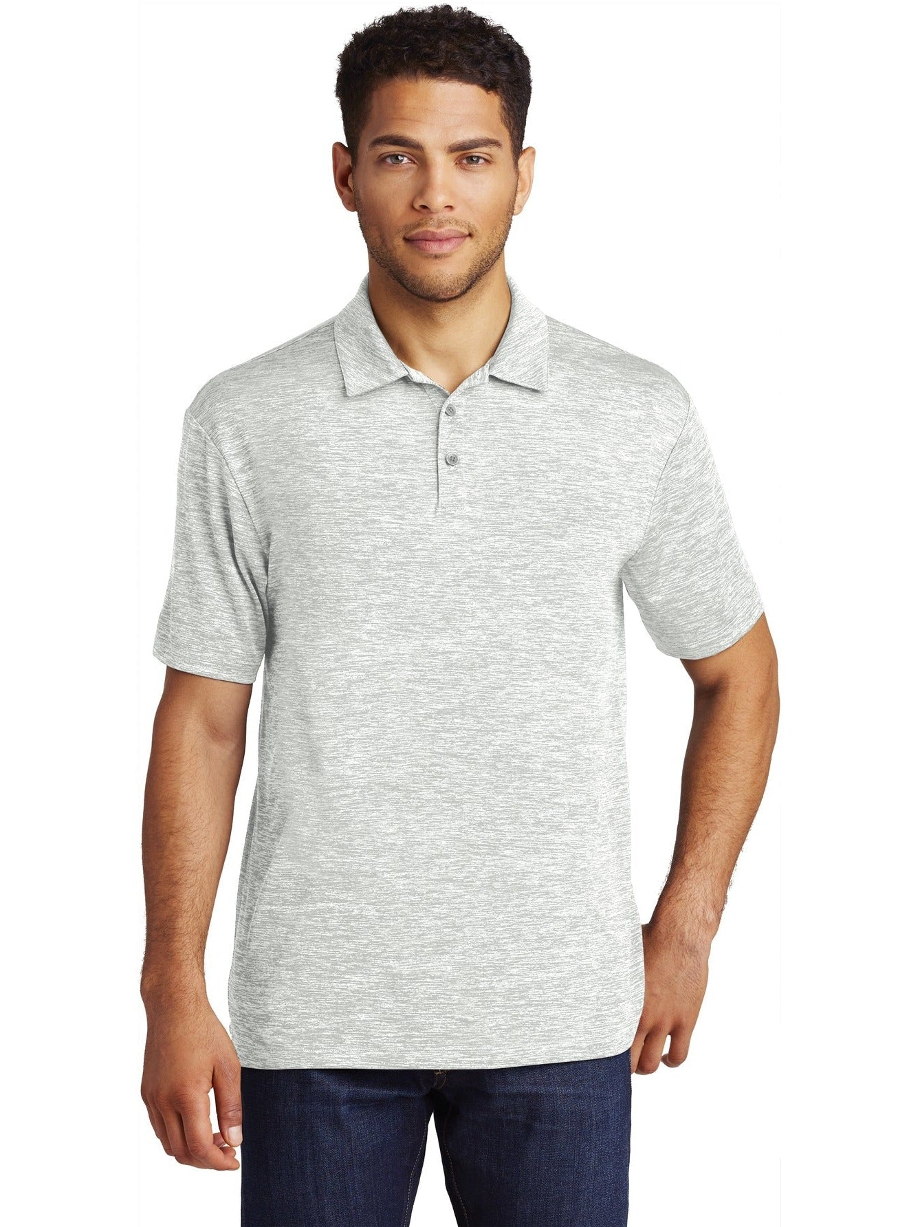 Sport-Tek PosiCharge Electric Heather Polo