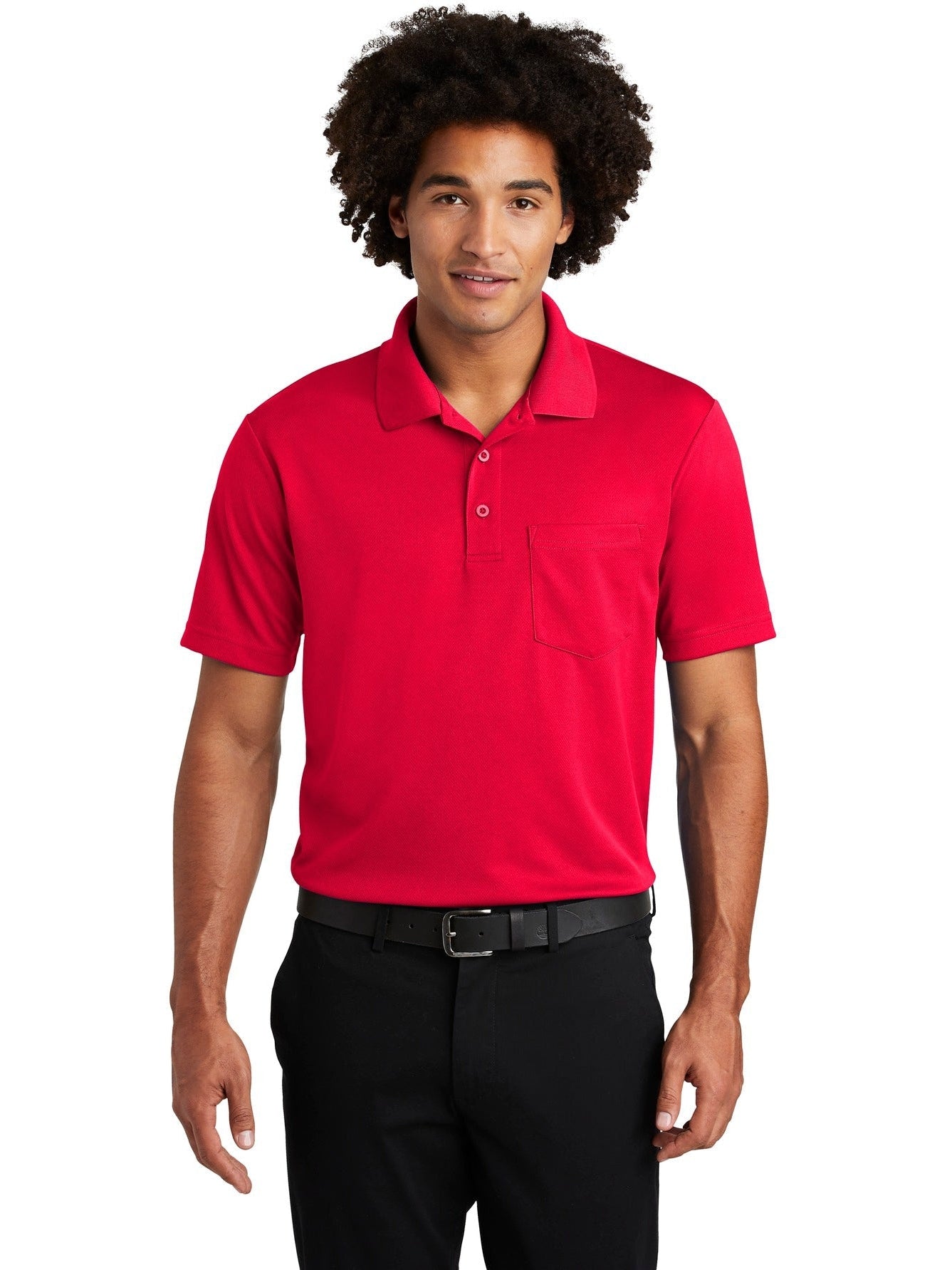 Sport-Tek PosiCharge RacerMesh Pocket Polo