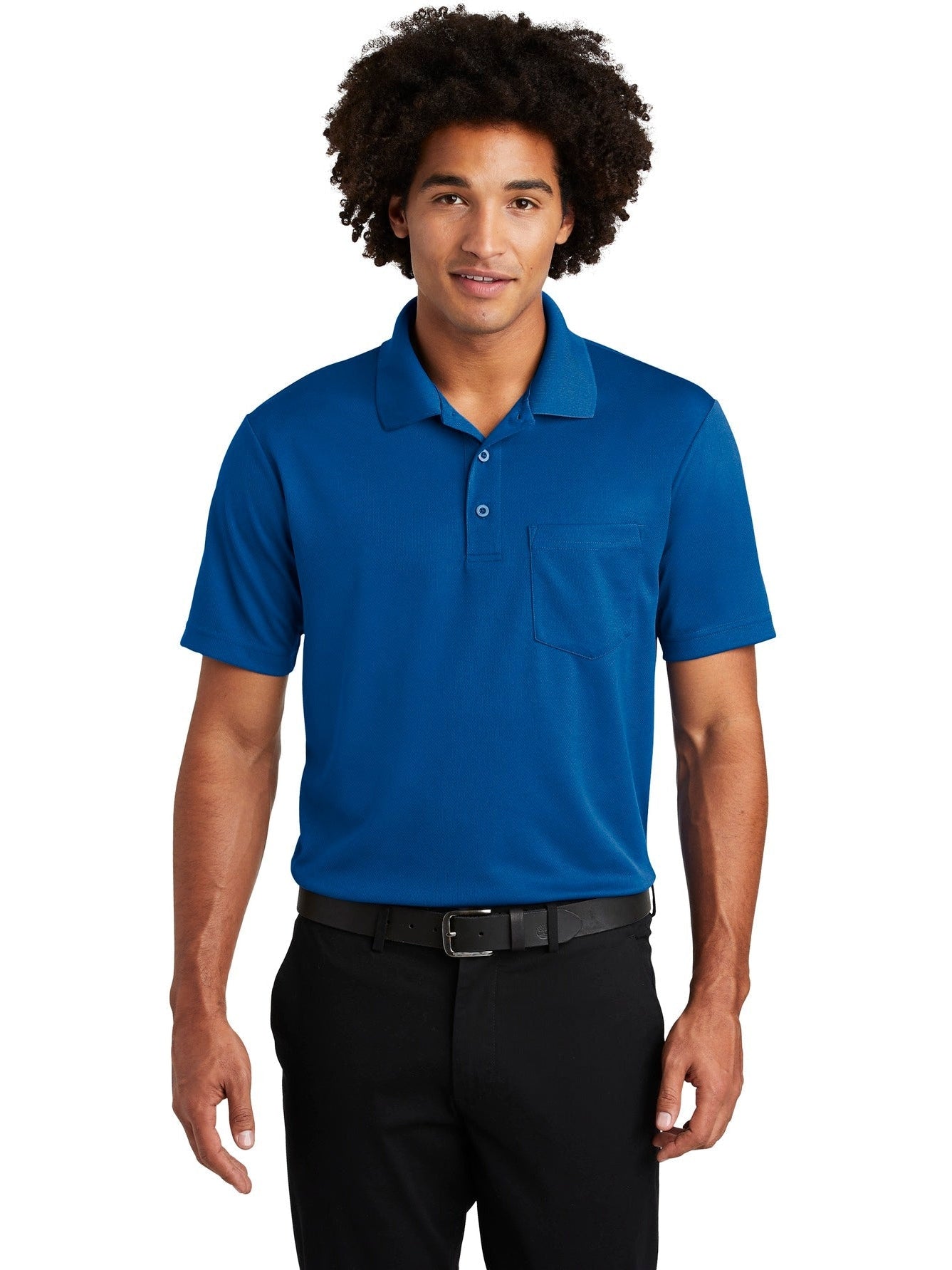 Sport-Tek PosiCharge RacerMesh Pocket Polo