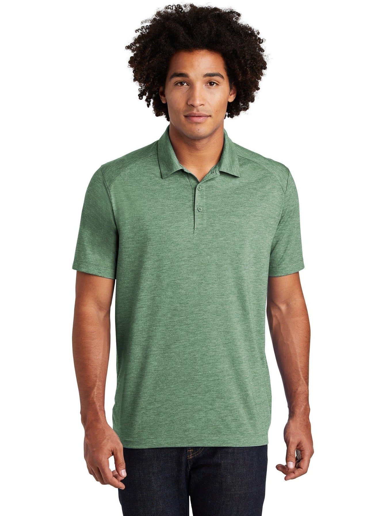 Sport-Tek PosiCharge Tri-Blend Wicking Polo