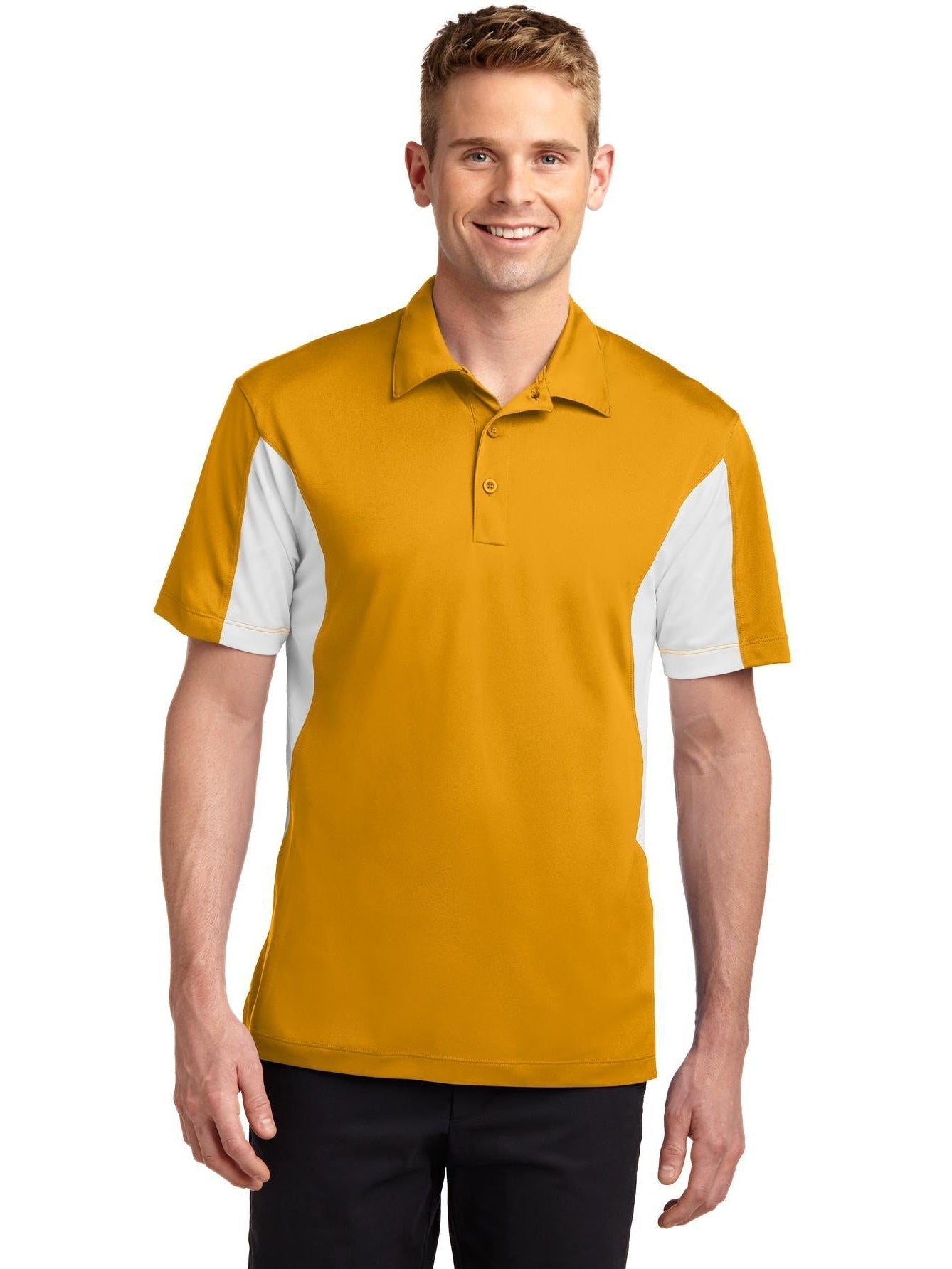 Sport-Tek Side Blocked Micropique Polo Shirt