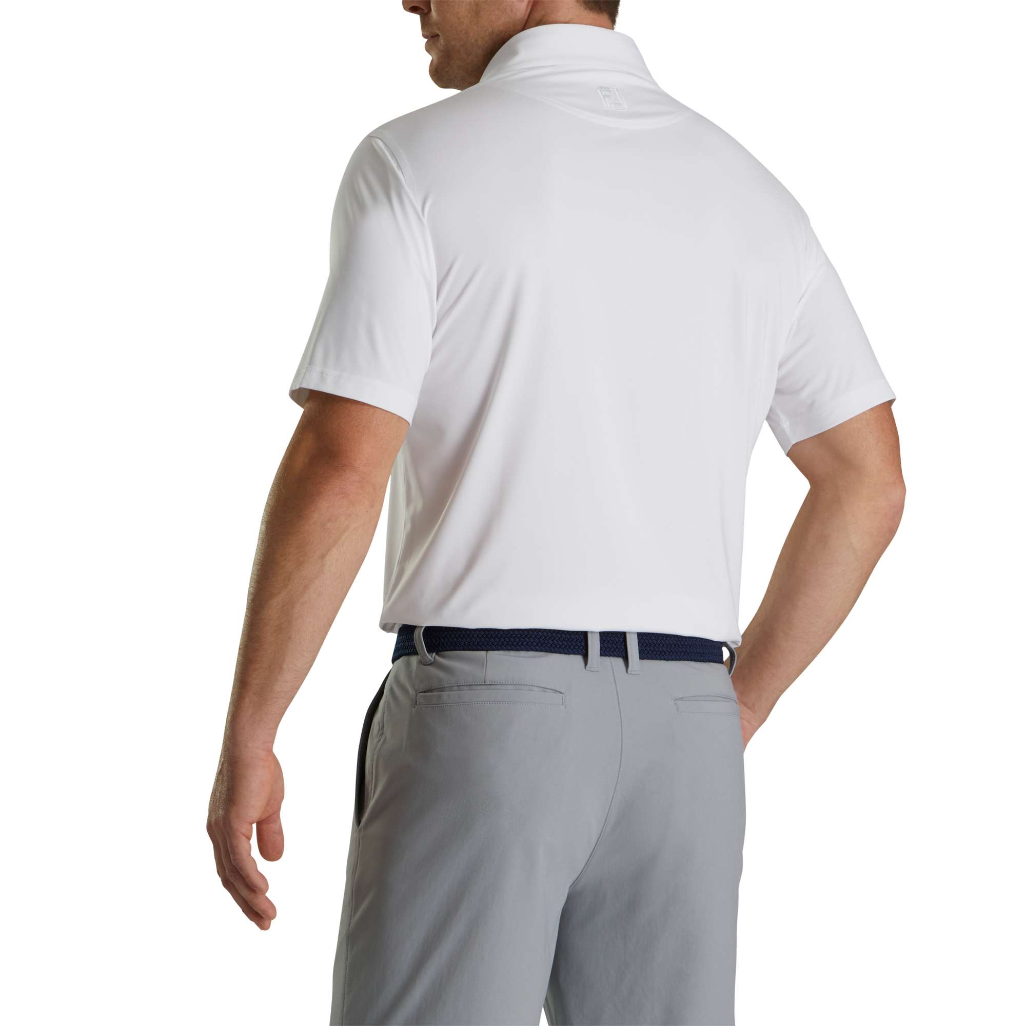 FootJoy Solid Lisle Performance Golf Polo