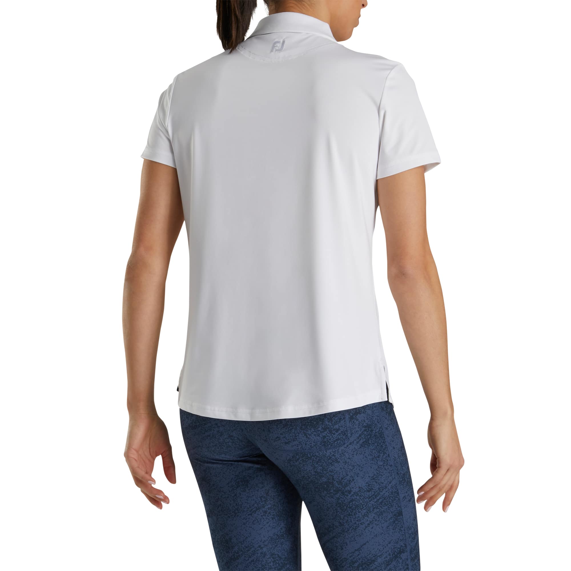 FootJoy Ladies Solid Lisle Performance Golf Polo