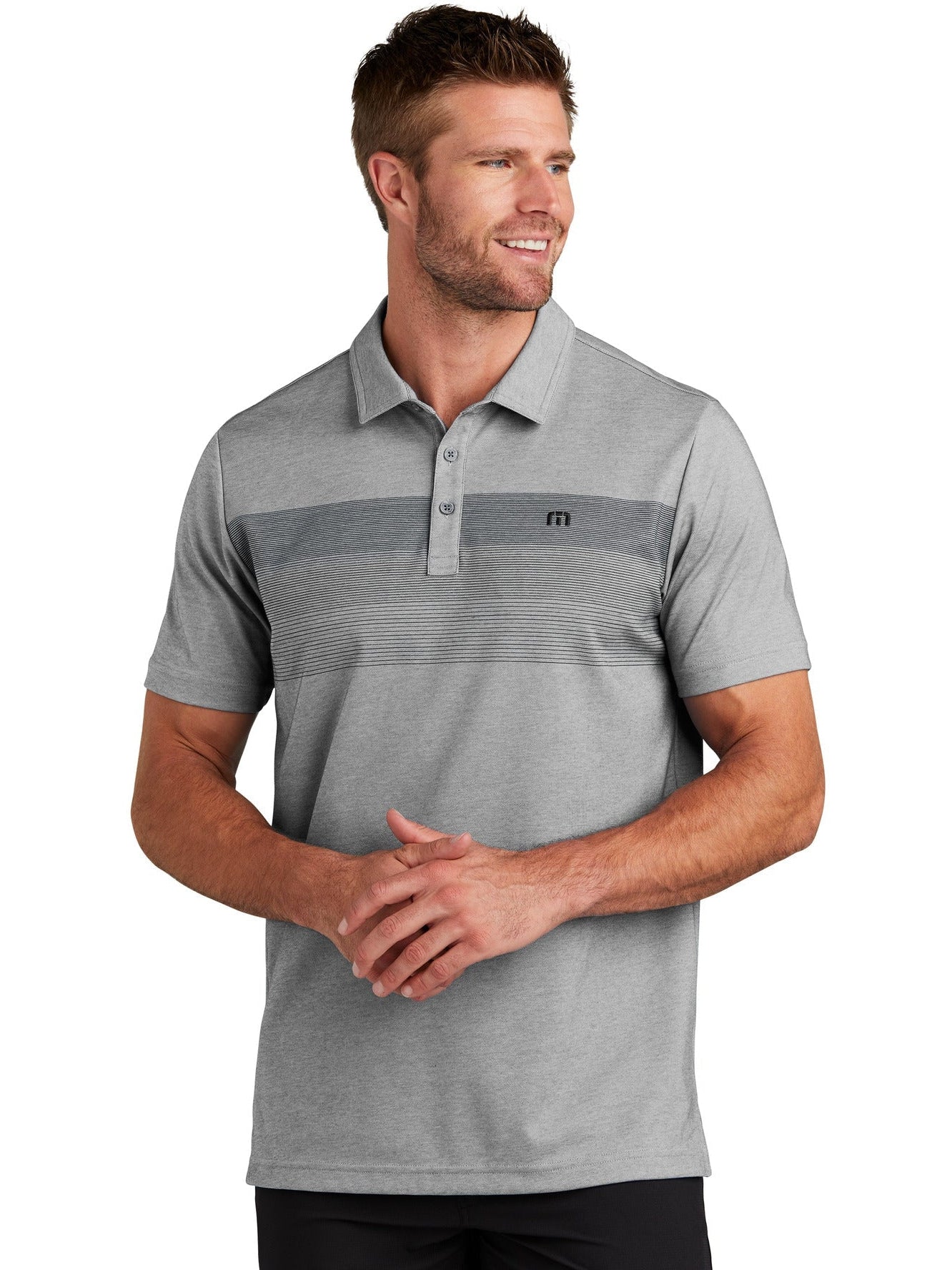 TravisMathew Coastal Chest Stripe Polo