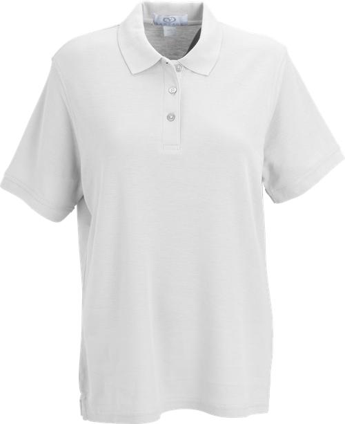 Vantage Ladies Soft-Blend Double-Tuck Pique Polo