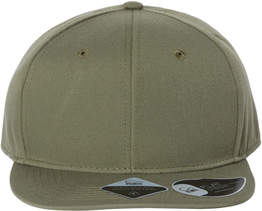 Atlantis Headwear Sustainable Flat Bill Cap - JL Franklins