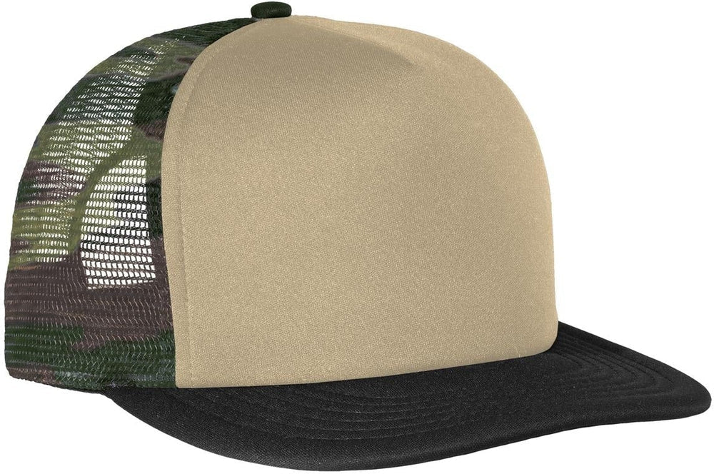 District Flat Bill Snapback Trucker Cap - JL Franklins