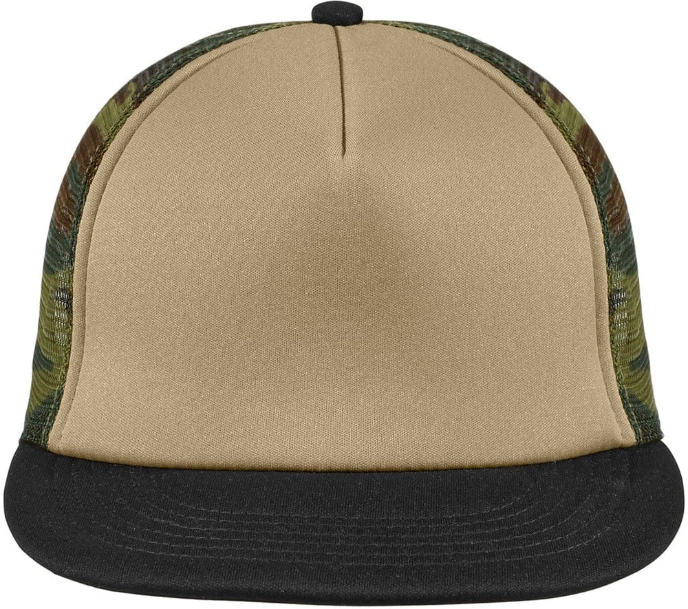 District Flat Bill Snapback Trucker Cap - JL Franklins