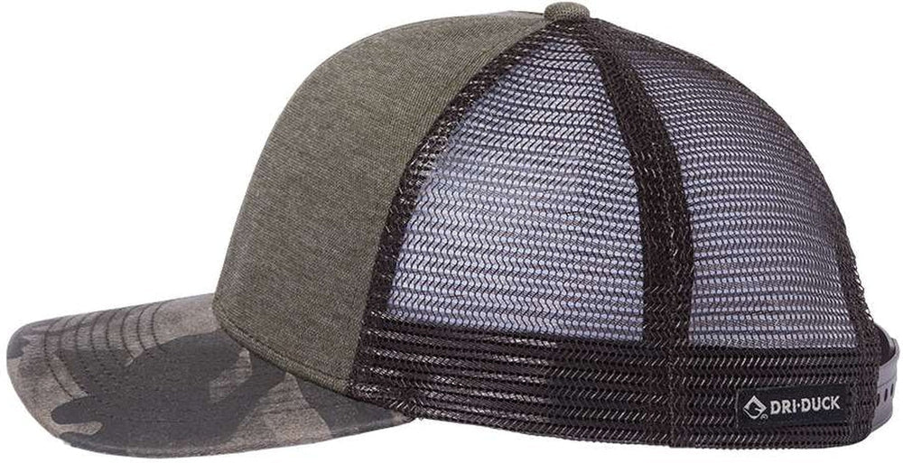 DRI Duck Pique Trucker Cap - JL Franklins
