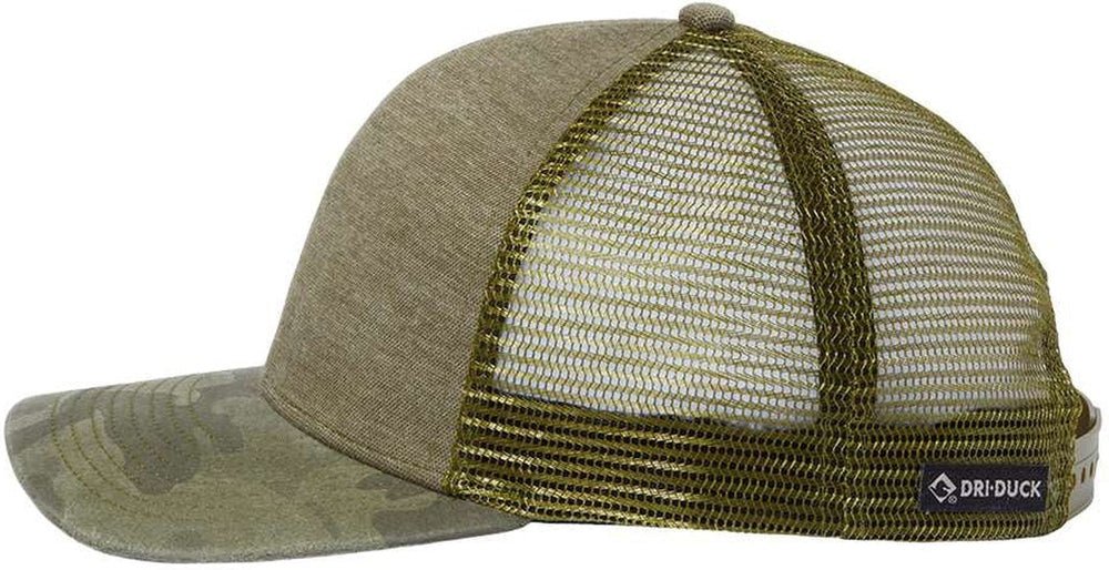 DRI Duck Pique Trucker Cap - JL Franklins