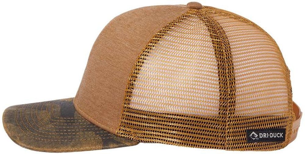 DRI Duck Pique Trucker Cap - JL Franklins