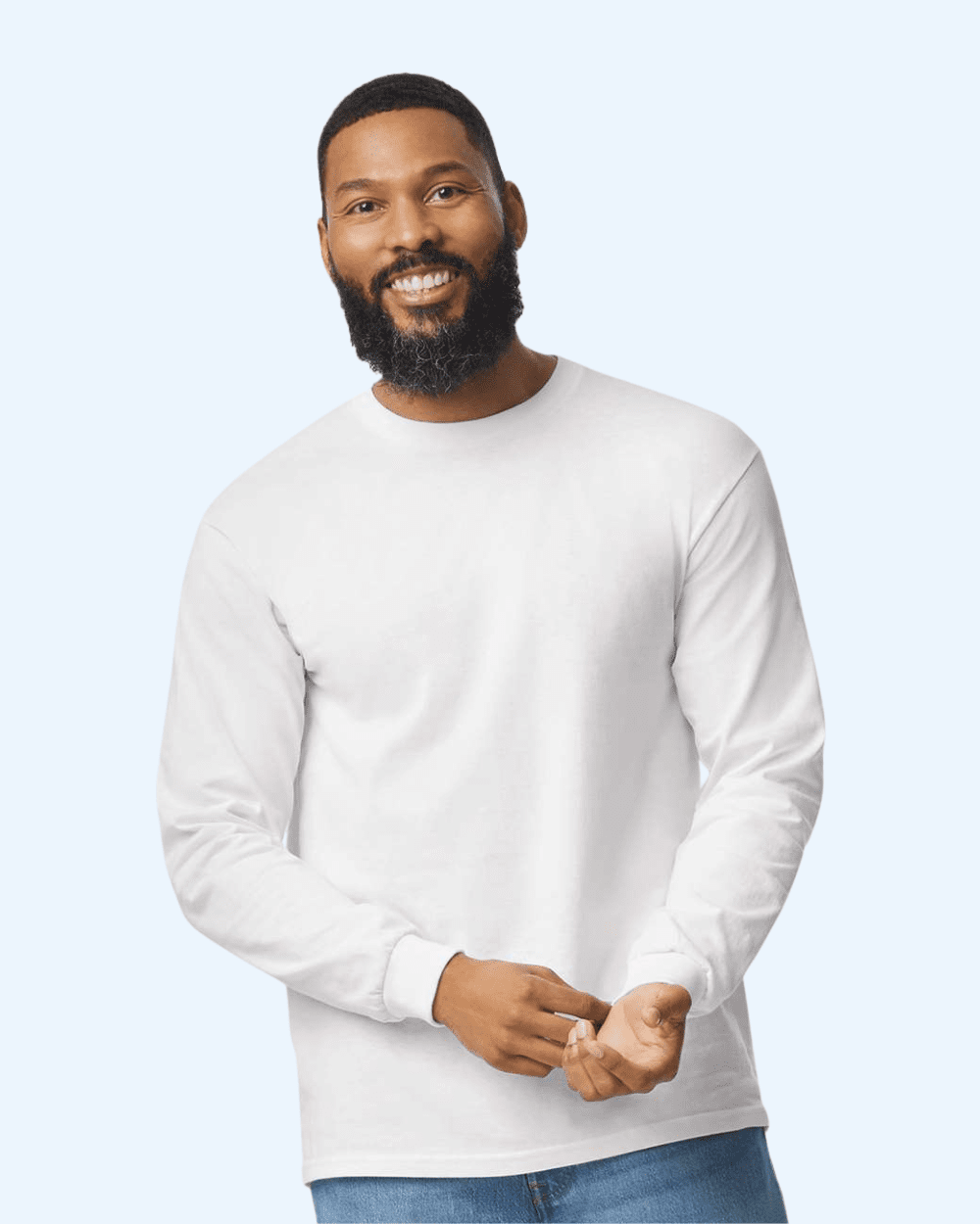 Gildan Heavy Cotton™ Long Sleeve T-Shirt - 5400 - JL Franklins