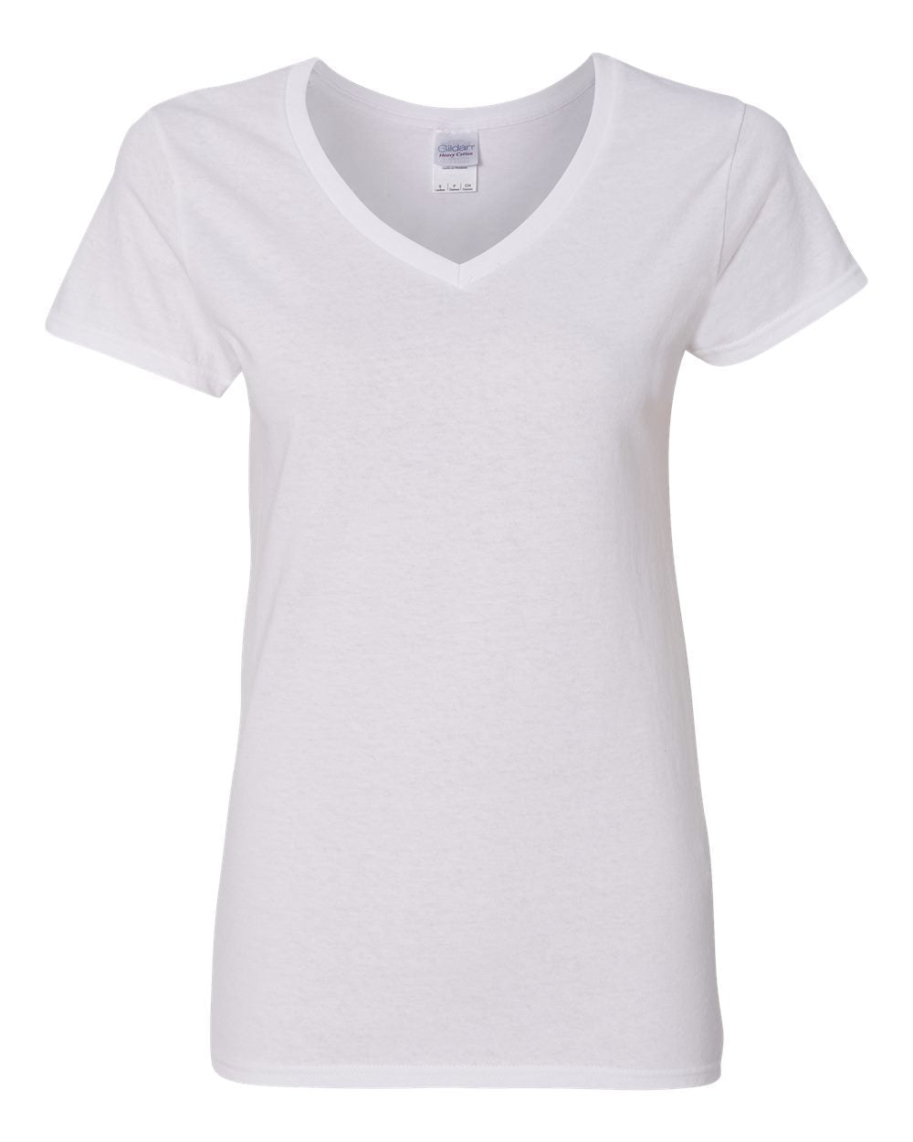 Gildan Heavy Cotton™ Women’s V - Neck T-Shirt - 5V00L - JL Franklins