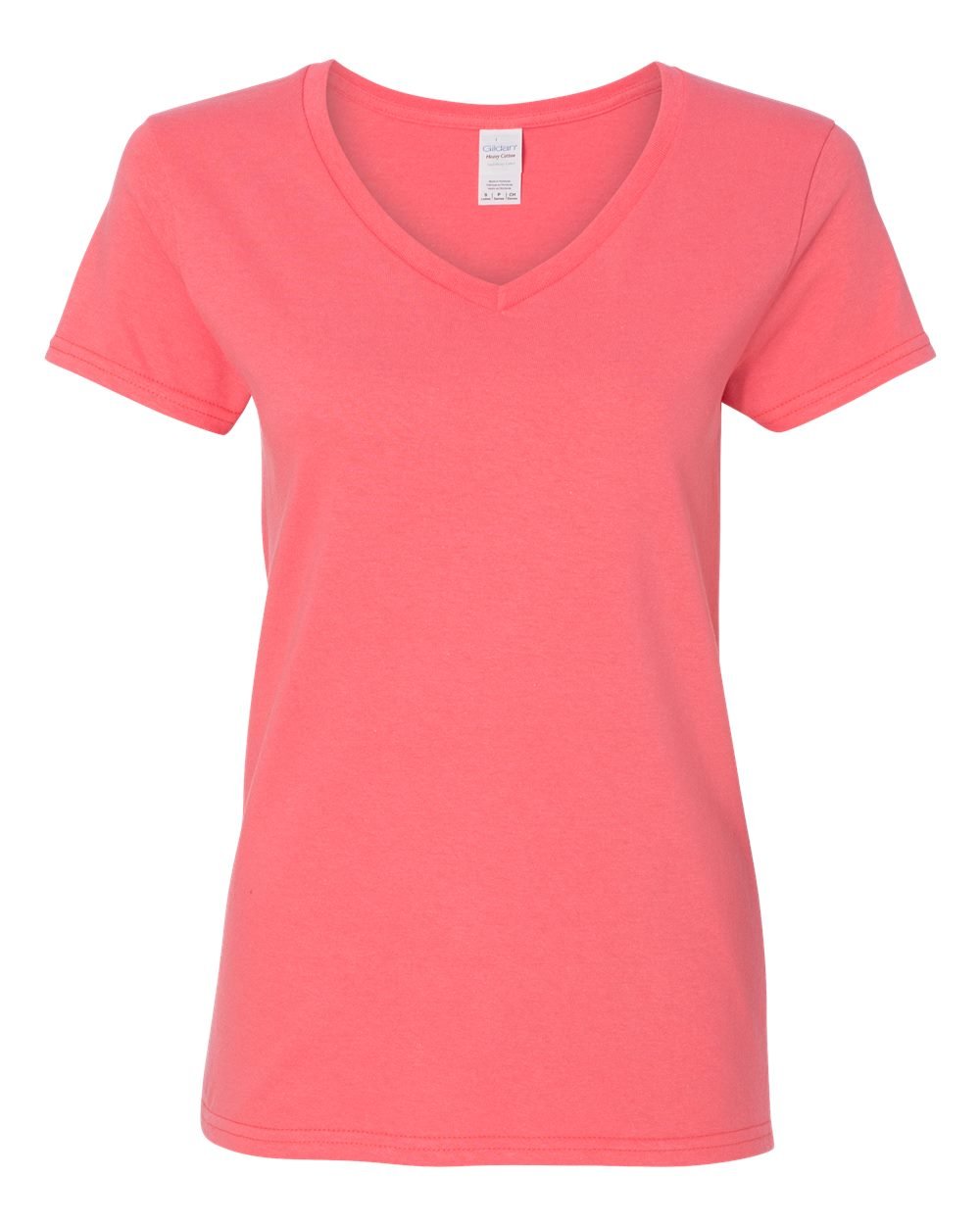 Gildan Heavy Cotton™ Women’s V - Neck T-Shirt - 5V00L - JL Franklins