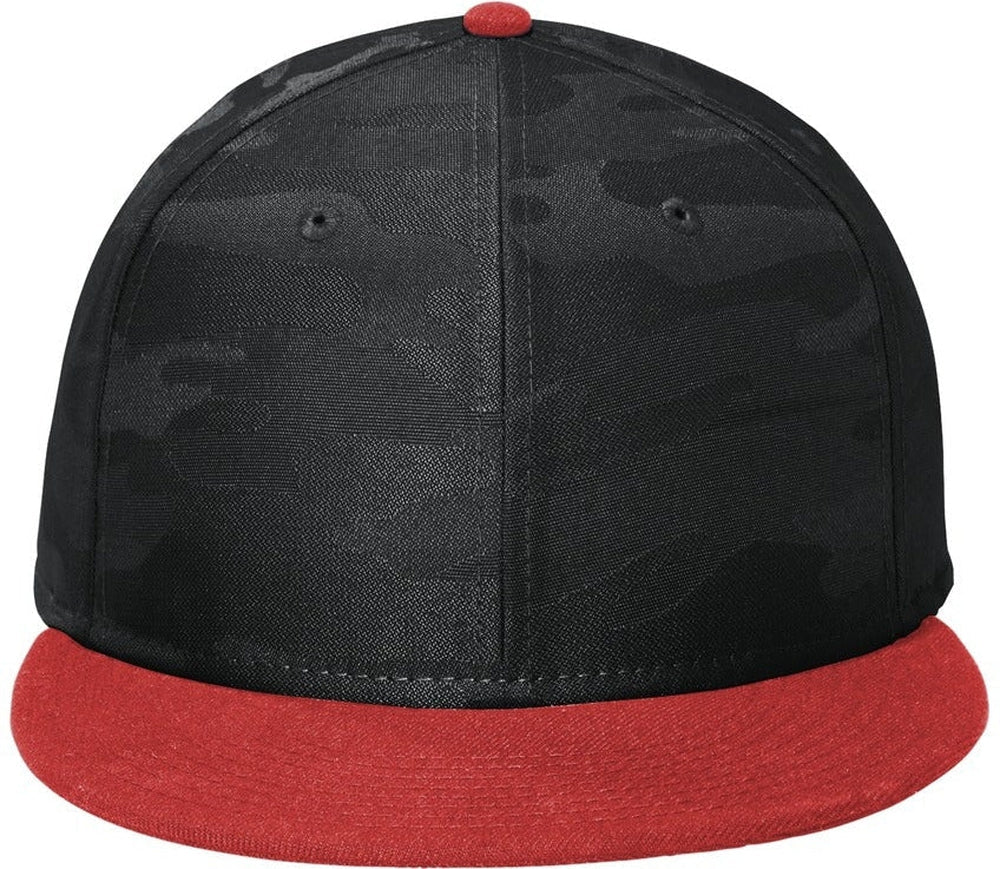 New Era Camo Flat Bill Snapback Cap - JL Franklins