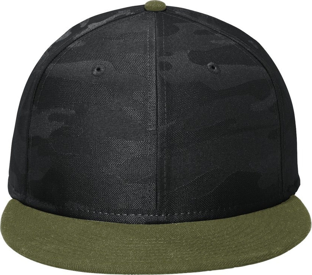 New Era Camo Flat Bill Snapback Cap - JL Franklins