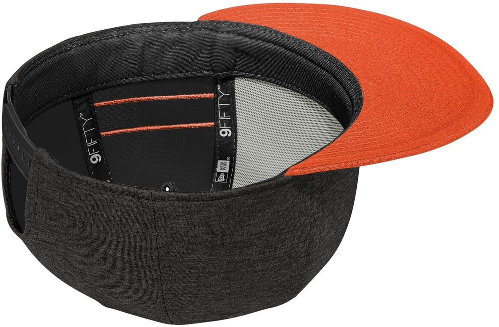 New Era Shadow Heather Striped Flat Bill Snapback Cap - JL Franklins