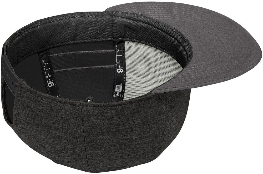 New Era Shadow Heather Striped Flat Bill Snapback Cap - JL Franklins