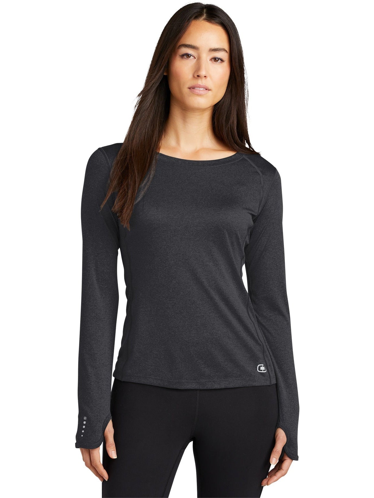 OGIO Endurance Ladies Long Sleeve Pulse Crew - JL Franklins