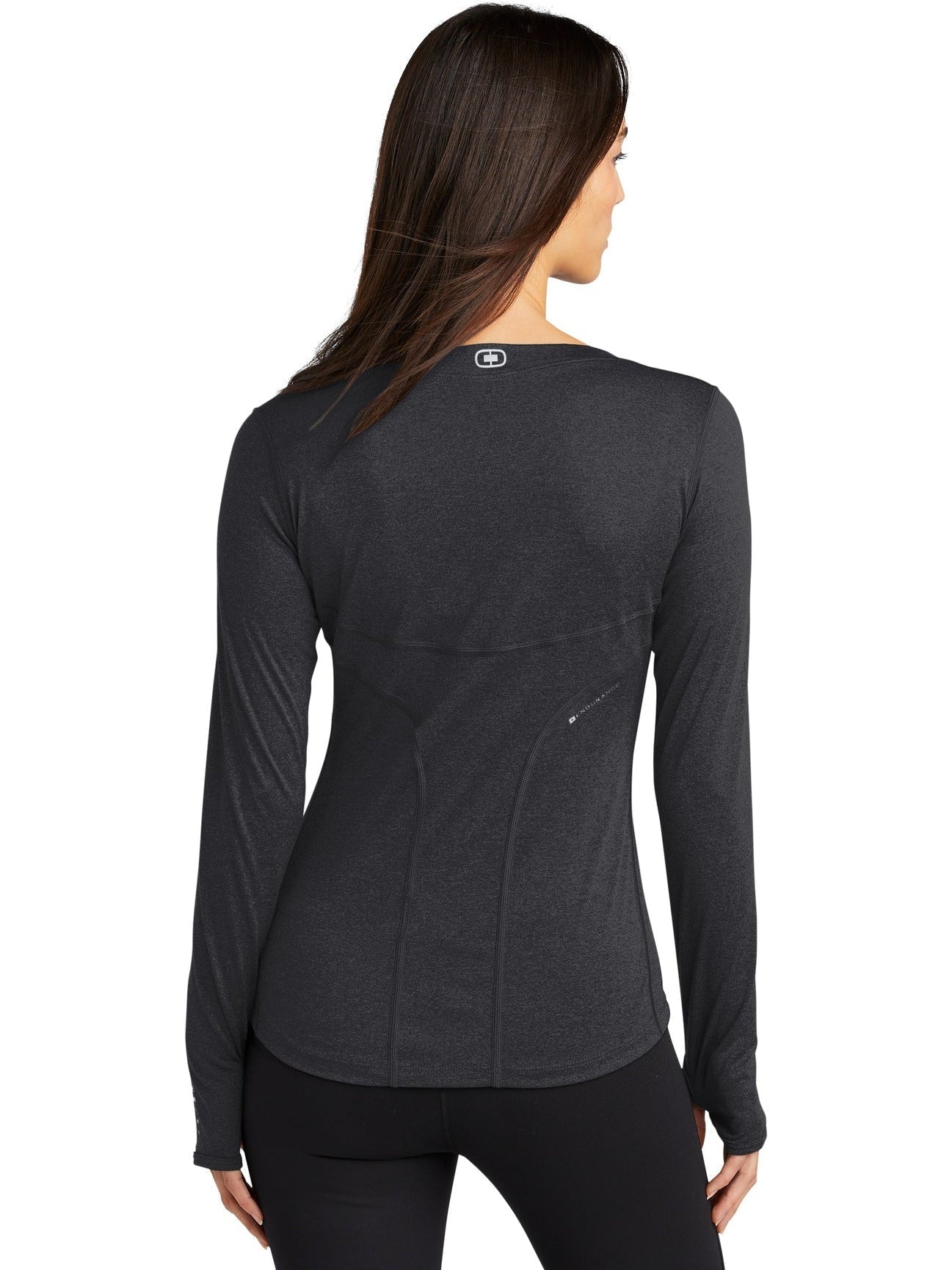 OGIO Endurance Ladies Long Sleeve Pulse Crew - JL Franklins