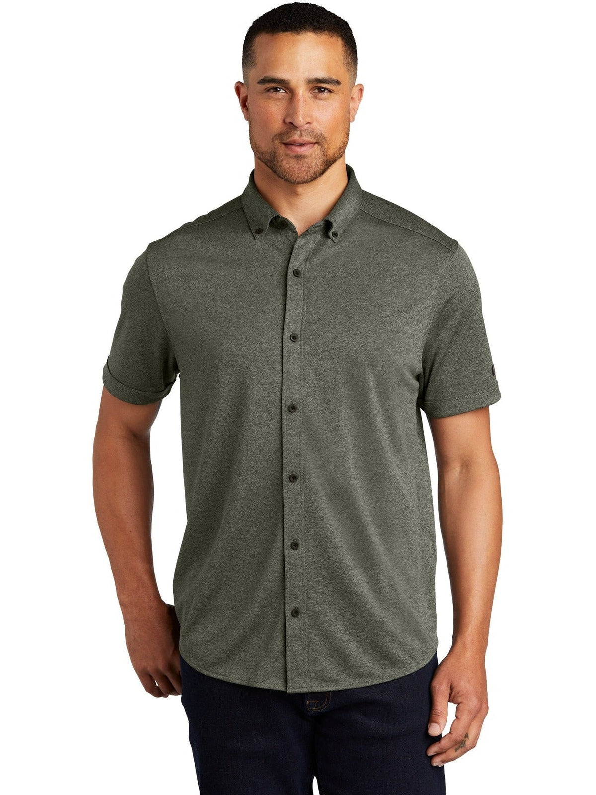OGIO Gravitate Full - Button Polo - JL Franklins