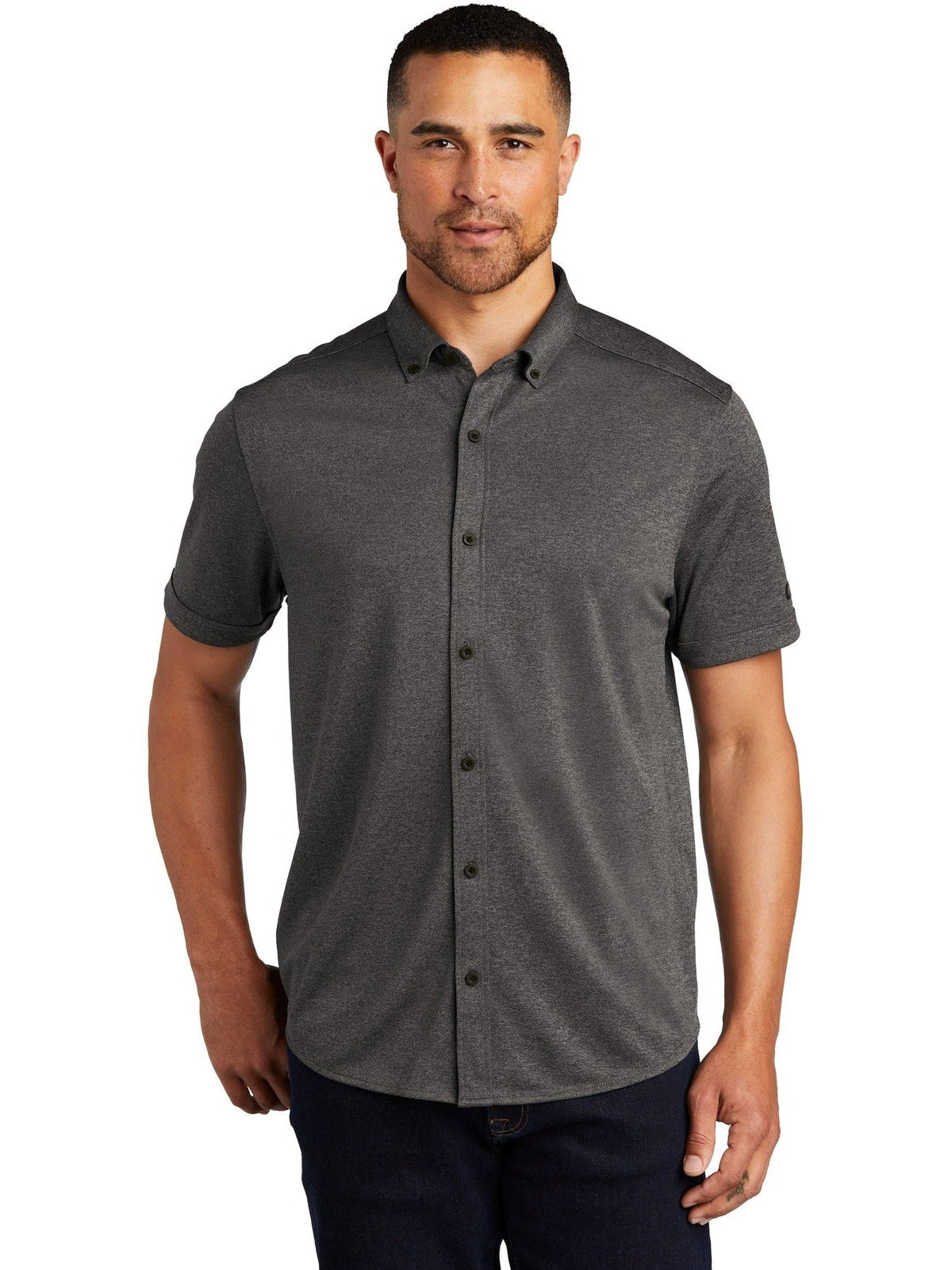 OGIO Gravitate Full - Button Polo - JL Franklins