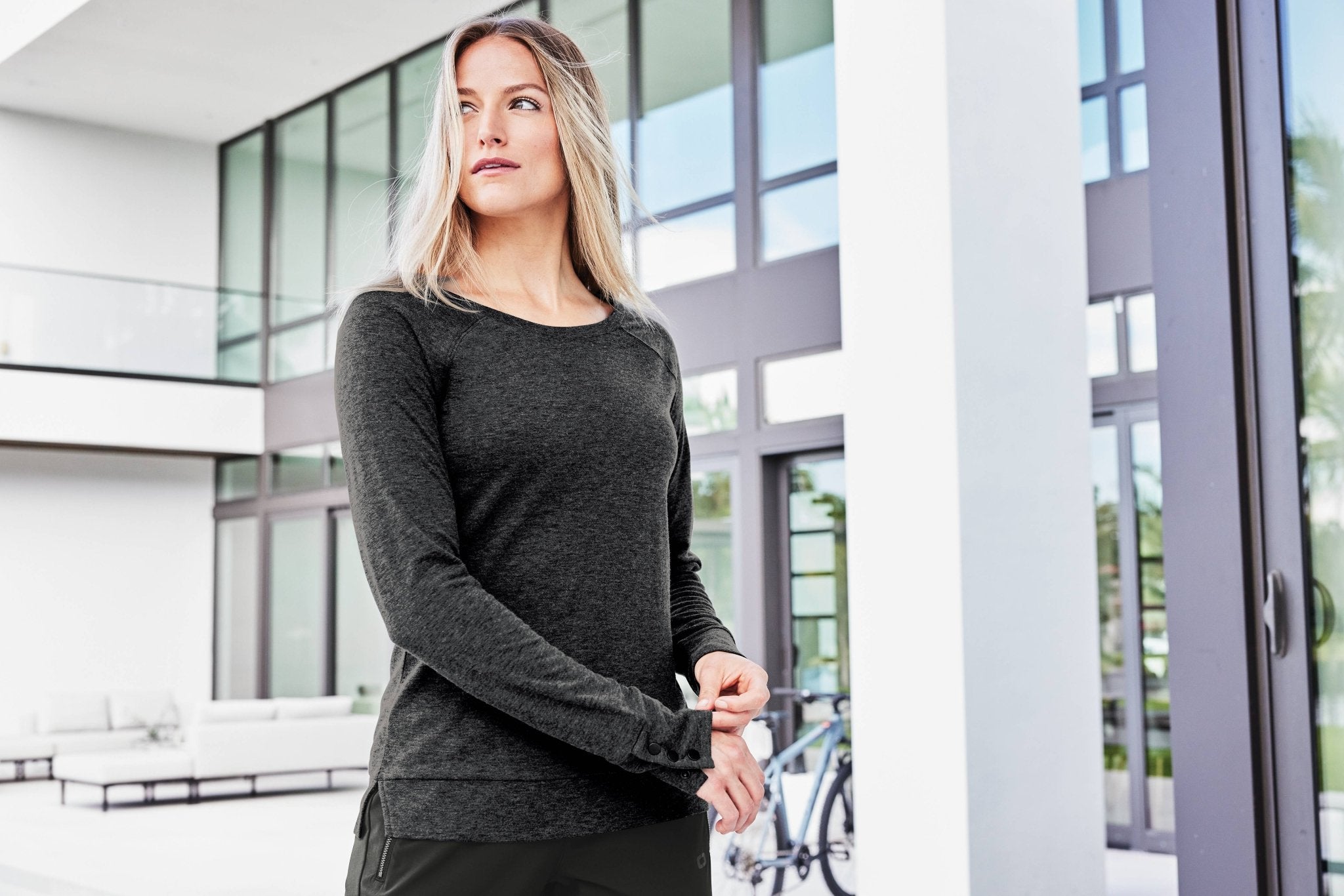 OGIO Ladies Command Long Sleeve Scoop Neck - JL Franklins