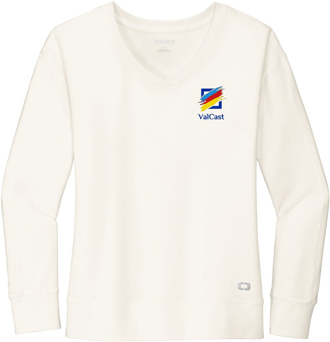 OGIO Ladies Luuma Flex Long Sleeve V - Neck - JL Franklins