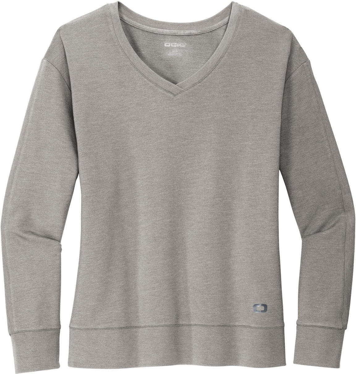 OGIO Ladies Luuma Flex Long Sleeve V - Neck - JL Franklins