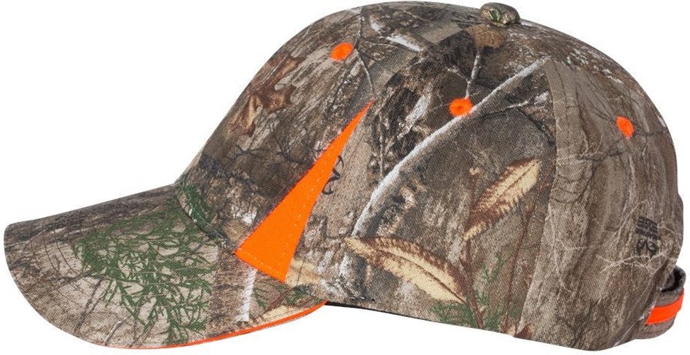 Outdoor Cap Camo with Hi - Vis Trim Cap - JL Franklins