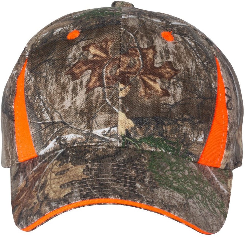 Outdoor Cap Camo with Hi - Vis Trim Cap - JL Franklins