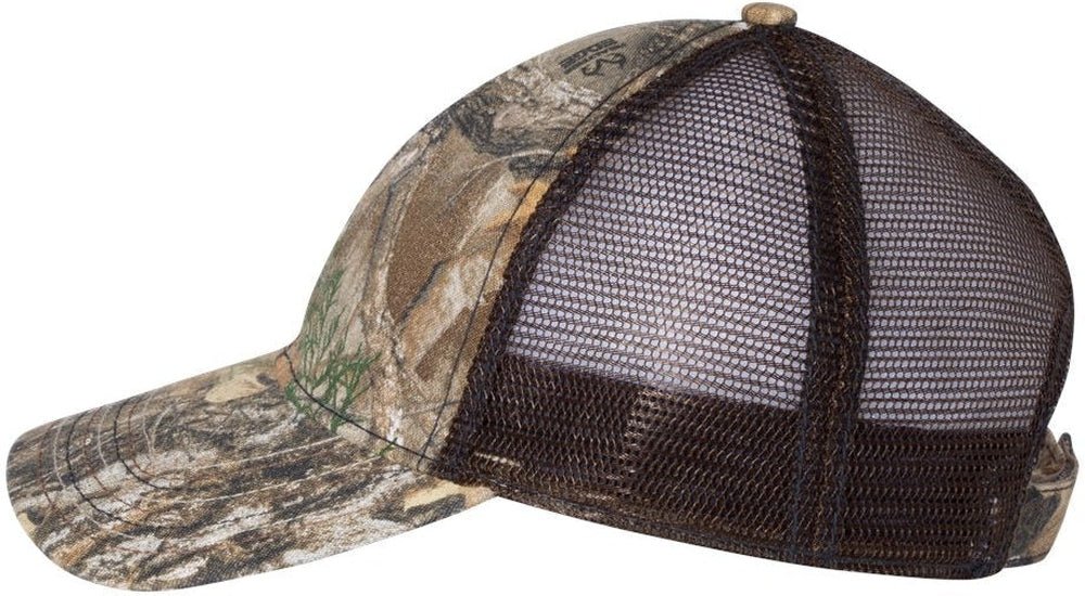 Outdoor Cap Mesh - Back Camo with Flag Undervisor Cap - JL Franklins